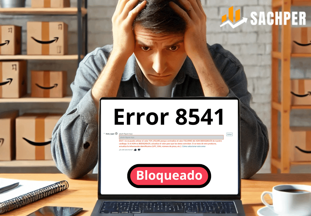 Descubre cómo solucionar el error 8541 en Amazon paso a paso y evitar bloqueos de listados. Guía completa para vendedores con consejos prácticos.