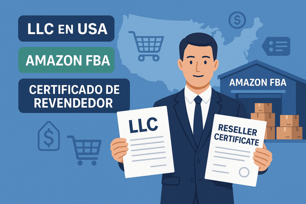 Cómo Usar Tu LLC y Certificado de Revendedor en USA para Vender en Amazon