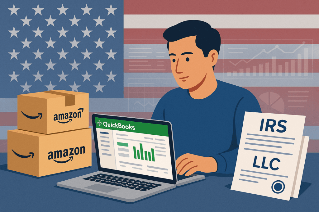 Amazon FBA y la Contabilidad de tu LLC como No Residente: Guía Completa con QuickBooks y Sachper Agency