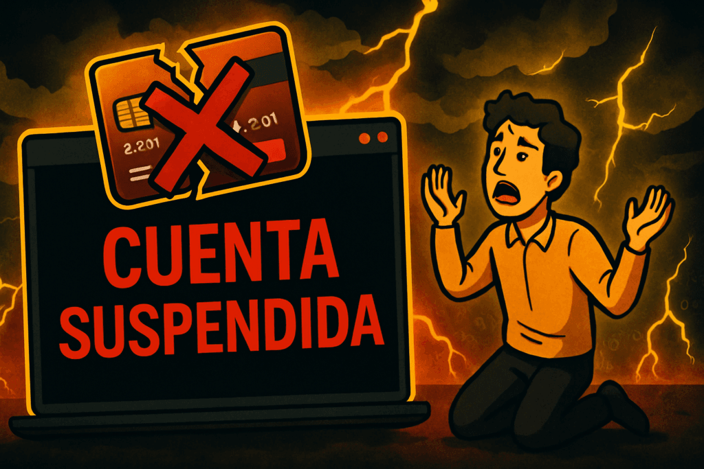 Solución Cuenta de Amazon suspendida por Método de Pago