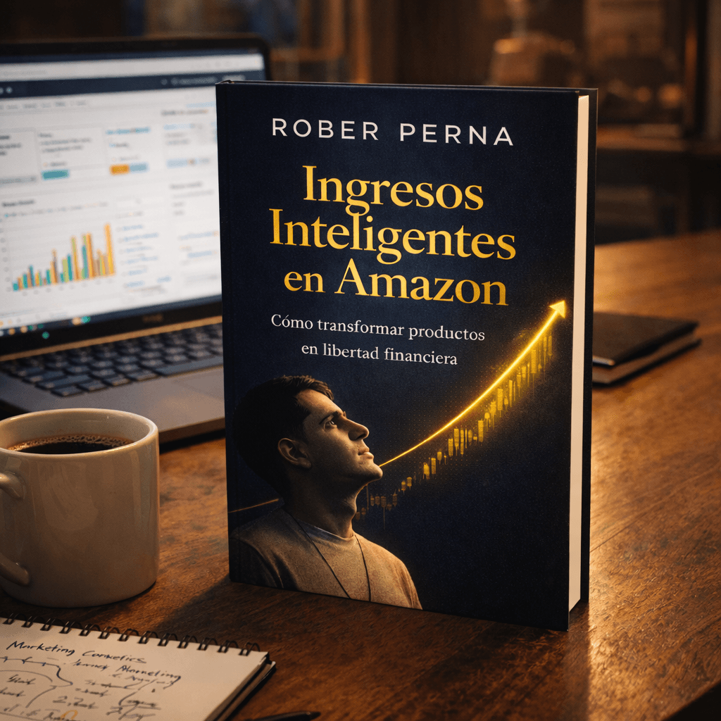 Reseña completa del libro Ingresos Inteligentes en Amazon de Rober Perna. Descubre de qué trata, qué enseña sobre Amazon FBA y si realmente vale la pena leerlo.