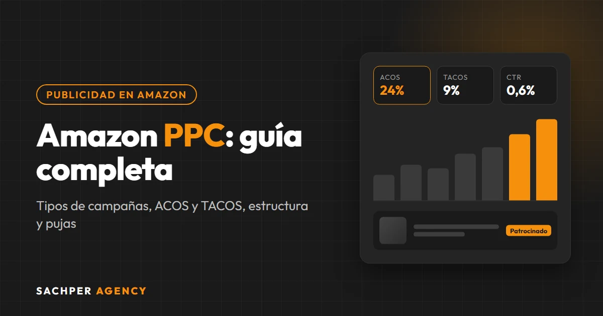 Guía completa de Amazon PPC: tipos de campañas, ACOS y TACOS